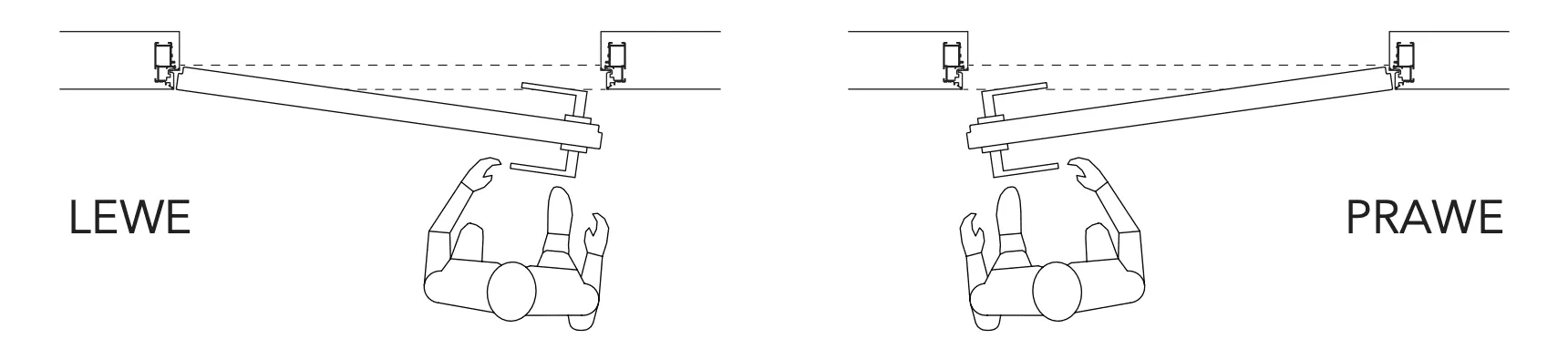 Drzwi ukryte zewnętrzne